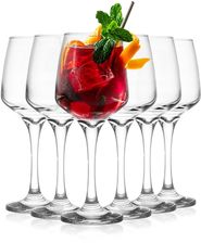 Ambition Kieliszki do wina czerwonego Sparkle bezbarwne 400ml 6 szt. (5904134805744)
