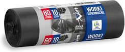 Anna Zaradna Worki Na Śmieci Supermocne 60L 10Szt
