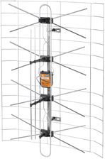 Antena TV siatkowa kompletna(zasilacz+wzmacniacz)+DIPOL 3DX