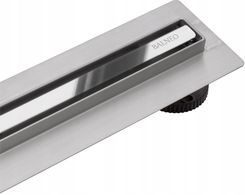 Balneo SLIM & LOW ProLine Mirror Silver 80 cm - Odpływ liniowy prysznicowy (wąski)