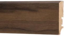 Barlinek Listwa przypodłogowa orzech P50 lakier standard wys.60 mm