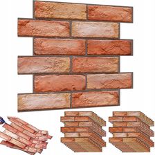Bedee Panel ścienny 3D samoprzylepny cegła 30x30 cm 20 szt. 885658845605, 6HG31173117