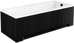 Besco Uni Ryfle 170x70 Matt Black OAPM170URB