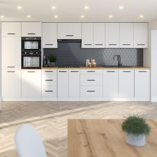 Blanco Zestaw mebli kuchennych LUNA 4,0m Biały 5906213820693