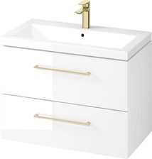 Cersanit Szafka Łazienkowa Z Umywalką Larga Como 80 Cm Biały Połysk S801 567