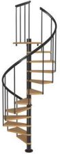 Dolle Schody Spiralne Calgary Antracyt Śr. 140 Cm 71054Al