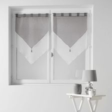 Douceur D'Intérieur Firanki Do Salonu Krótkie Duo, Na Szelkach, Woal, Z Frędzlami, 2 Sztuki 68180