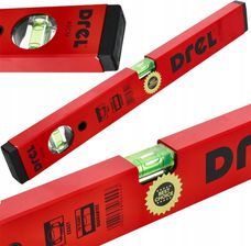 Drel Poziomnica Magnetyczna Wzmocniona 100Cm 2 Libelki Budowlana (CONMSL1210)