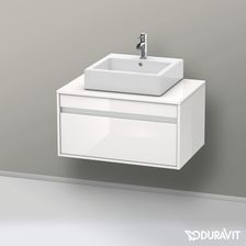 Duravit Ketho szafka pod umywalkę nablatową z 1 szufladą KT669402222