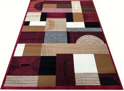 Dywan Amber 00.18 nowoczesny do salonu  180x250 czerwony