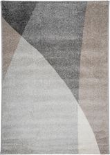 Dywan Do Salonu Nowoczesny Wzór Geometryczny Szary 160x220CM 1784310750
