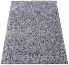 Dywany Turpol Dywan Do Salonu Shaggy Jednokolorowy Szary Santos 120x170cm