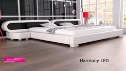 Estilo Łóżko Do Sypialni Harmony 4xLed 200x220 h4xl