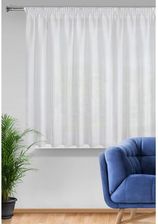 Eurofirany Firana Gotowa Rebecca Na Taśmie 300x150cm Biały