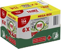 Fairy Kapsułki Do Zmywarki Platinum Plus All In One Lemon 114Szt.
