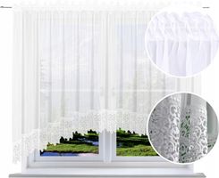 Firana Gotowa Z Gipiurą W Łuk 150X400 Klasyczna