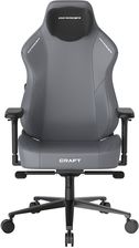 Fotel gamingowy DXRACER CRAFT XL 4D szary syntetyczna skóra 710497500456