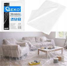 Geko Folia Malarska Ochronna Gruba 21 Mic LDPE 5x4m 41270541