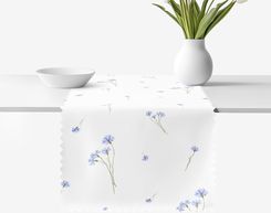 Goldea Bieżnik na stół plamoodporny Chabry 50x160cm