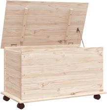 Gravora Skrzynia do przechowywania na kółkach ALTA lite drewno sosnowe 73x39,5x43cm (G0598029)
