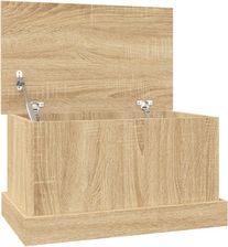 Gravora Skrzynia do przechowywania z pokrywą dąb sonoma 50x30x28cm (G07117277)