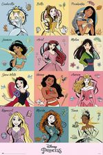 Grupoerik Plakat Na Ścianę Disney Księżniczki 61X91,5 Cm