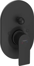 Hansgrohe Rebris E Bateria Wannowo Prysznicowa Czarny Mat (72459670)
