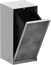 HANSGROHE XtraStoris Rock Wnęka ścienna z koszem na śmieci i drzwiczkami do wyłożenia płytkami 30 x 15 x 14 cm 56063700