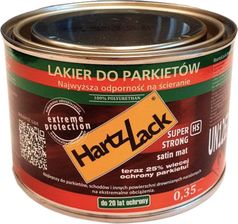 HartzLack Lakier do parkietu do parkietu i podłóg drewnianych Bezbarwny Półmat 0,35L