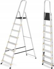 Higher Drabina aluminiowa domowa jednostronna profesjonalna 8 stopni 150kg