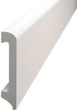 Inspirum Listwa Przypodłogowa biała LCL-01 7,5cm Poliuretan