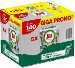 Jar Słoik Na Kapsułki Do Zmywarki Platinum Yellow 140Szt.