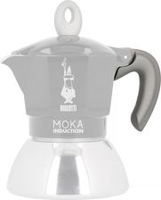 Kawiarka Bialetti Moka Induction 2tz Rączka Szara (8006363030663)