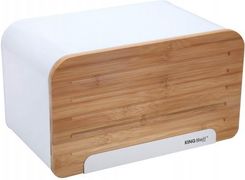 Kinghoff Chlebak kh1072 Biały Metalowy 
