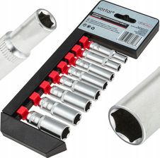 Klucze Nasadowe 1/4 Długie 6-13MM Nasadki Zestaw Kluczy Nasadowych Nasadek