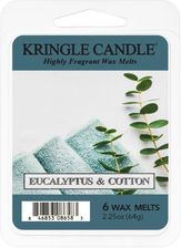 Kringle Candle Eucalyptus & Cotton Wosk Do Aromaterapii 64G