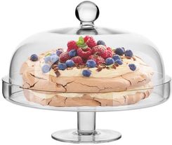 Krosno Glass Patera Z Kloszem Na Ciasto Krosno Elite 28 Cm