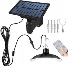 Lampa Solarna Wisząca Ogrodowa Zewnętrzna Czujnik