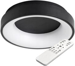 Lampa sufitowa PLAFON LED żyrandol 54W 3000K-6500K czarny + pilot
