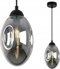 Lampa Sufitowa Wisząca Żyrandol Do Kuchni Salonu Pokoju Loft Szklany E14