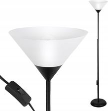 Ledlux Lampa Do Salonu Podłogowa Stojąca Nocna Czytania, Klosz E27