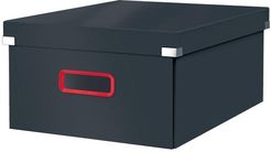 Leitz Pudełko do przechowywania Click & Store Cosy duże szare 53490089