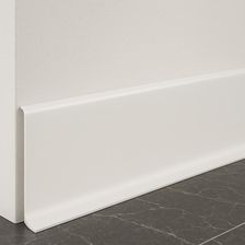 Listwa przypodłogowa AF100W aluminiowa biała | ALUFIT