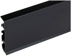 Listwa przypodłogowa CZARNY MAT HiLine Prestige CEZAR krycie 22mm na metry
