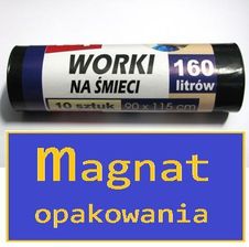 Magnat worek na śmieci LDPE 160L 10szt.