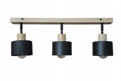 Marlamp Sufitowa Natynkowa Loft E27 60W Czarny