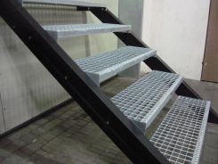 Masiv Schody Metalowe Zewnętrzne C System Stpnie 120X27