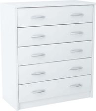 Matkam Komoda 5S Szafka 74Cm Biały