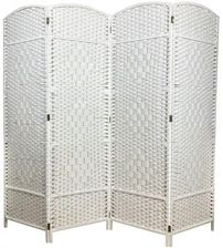 Max Land Parawan Pokojowy Kotara 4 Skrzydła 180X200 Biały