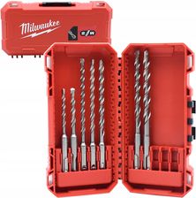 Milwaukee Zestaw Wierteł Udarowych Do Betonu Cegły 7 szt Sds+ MX2 4932492116